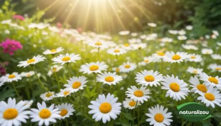 Margaridas Simples Naturais: Beleza e Saúde em Flor