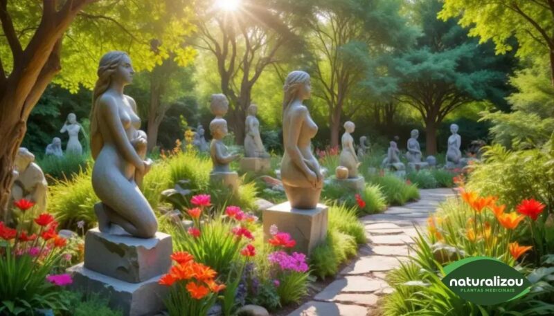 Paisagismo com Esculturas: Transformando Espaços Externos