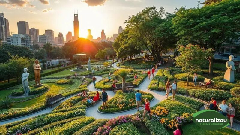 Paisagismo Urbano Criativo: Transformando Cidades em Oásis Verdantes Paisagismo Urbano Criativo: Transformando Cidades em Oásis Verdantes