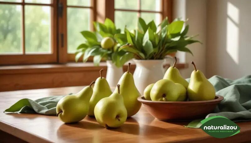 Peras doces frescas: Benefícios para a saúde e bem-estar