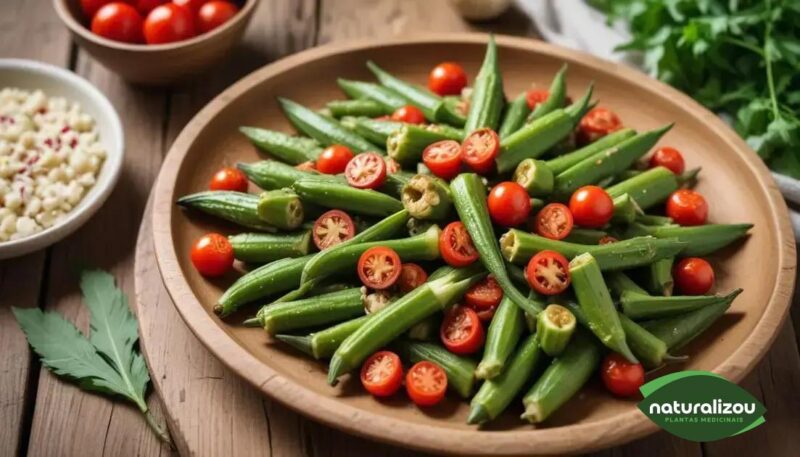 Quiabo Suculento Cozido: Uma Delícia Saudável