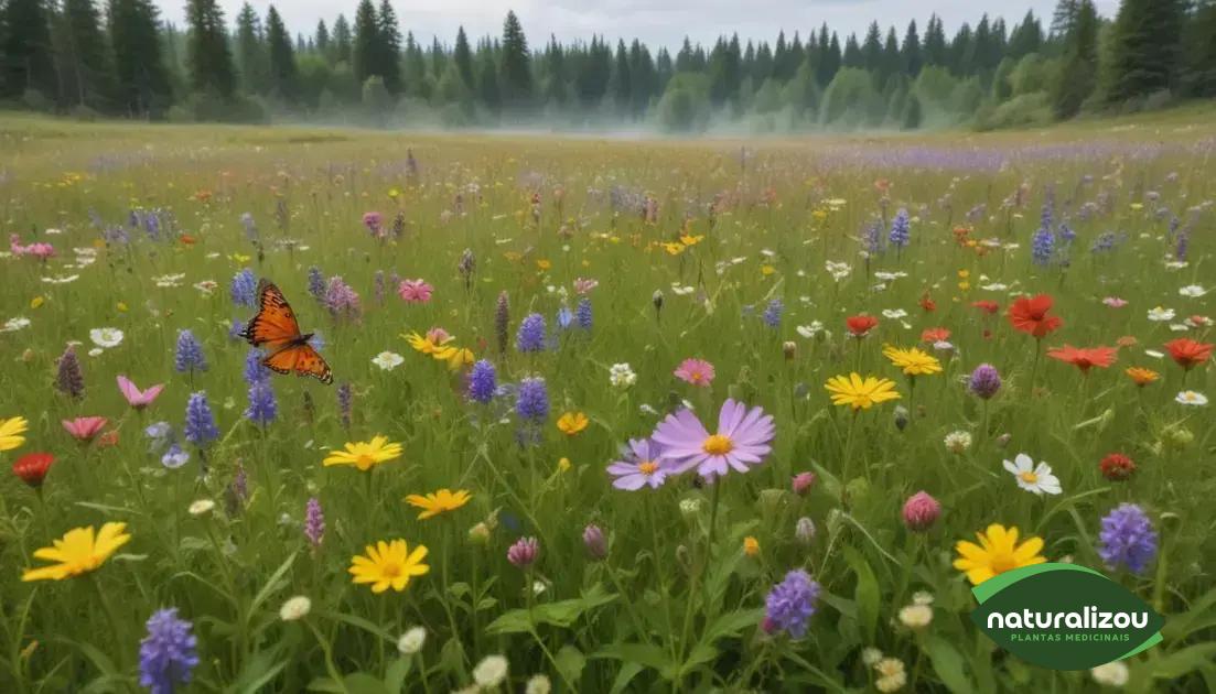 Importância das flores silvestres raras