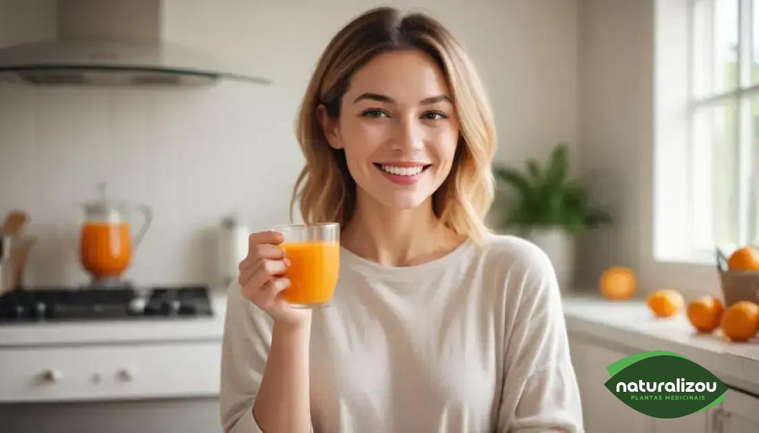 Benefícios do chá de laranja detox
