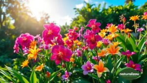 Flores Exóticas Coloridas: Beleza e Espetacularidade em Seu Jardim