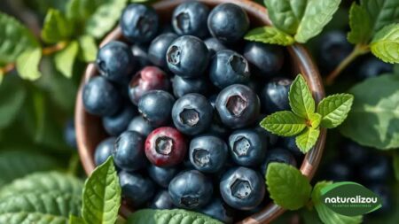 Mirtilos pequenos intensos: descubra seus benefícios surpreendentes