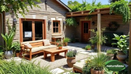 Paisagismo rústico contemporâneo: transforme seu espaço