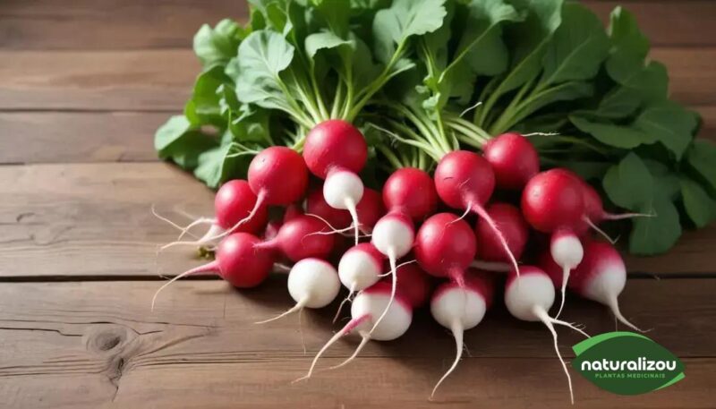 Rabanetes crocantes frescos: descubra seus benefícios deliciosos Rabanetes crocantes frescos: descubra seus benefícios deliciosos