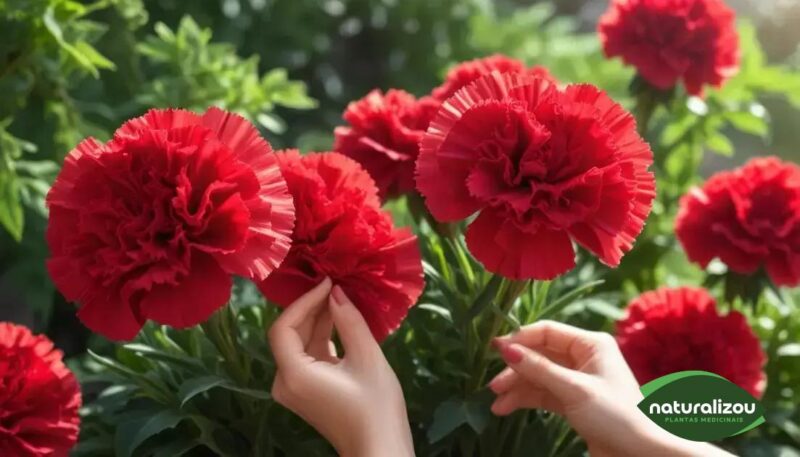 cravos vermelhos intensos: segredos de cultivo e saúde revelados