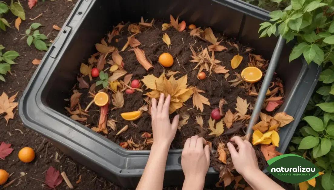 passo a passo para preparar seu próprio adubo