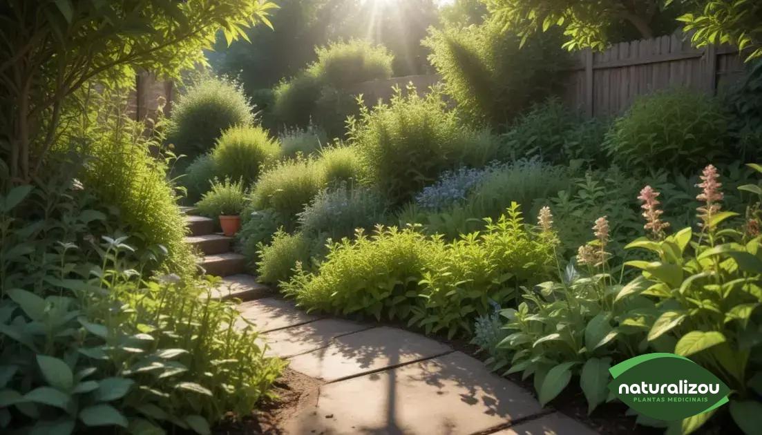 sol direto ou sombra: quando cada um beneficia suas ervas