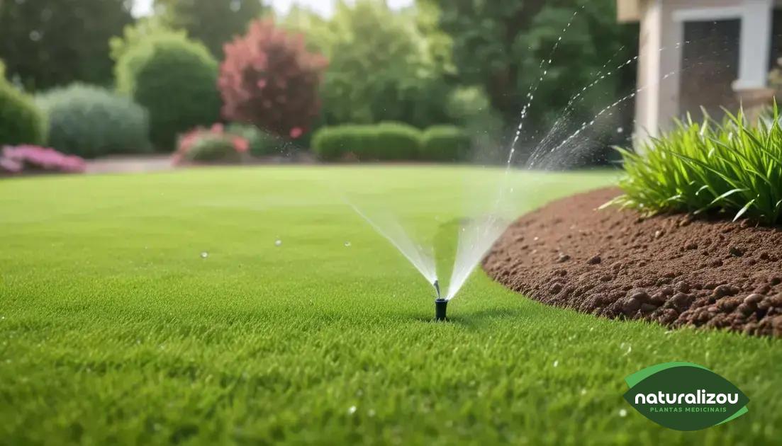 Técnicas de irrigação eficientes