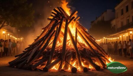 como fazer fogueira de São João cenográfica segura com praticidade e cuidado