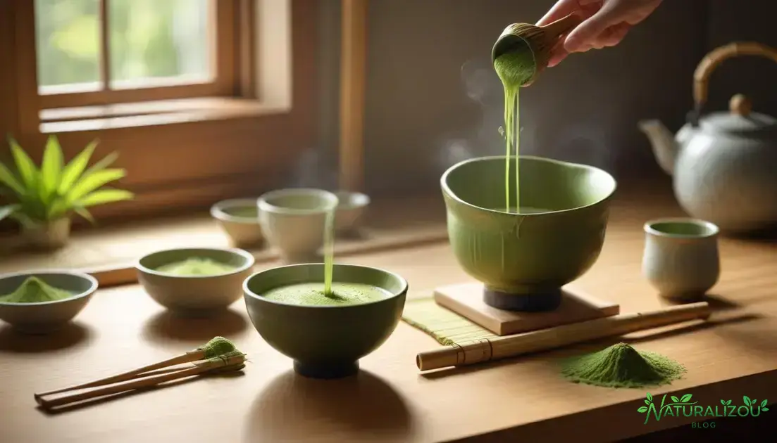 Como preparar matcha em pó em casa