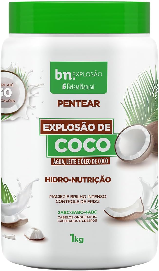 Beleza Natural, Beleza Natural Creme de Pentear Explosao De Coco 1Kg