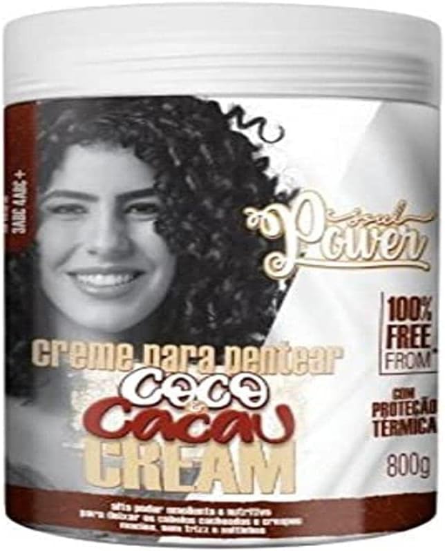 Creme para Pentear Coco e Cacau Cream Soul Power - 800g Creme para Pentear Coco e Cacau Cream Soul Power - 800g