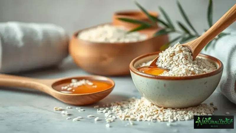 Aveia e Mel: Guia para um Esfoliante Corporal Hidratante para Pele Seca