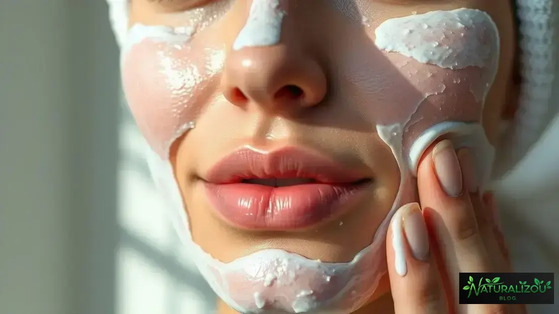 Benefícios de aplicar máscara facial com poros abertos Benefícios de aplicar máscara facial com poros abertos