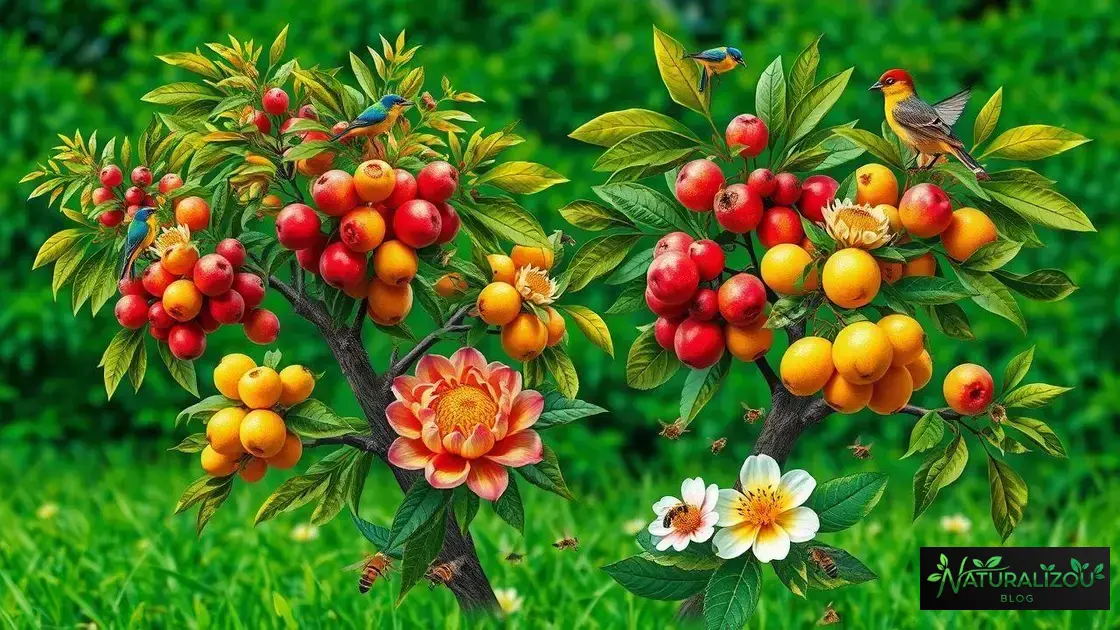 benefícios ecológicos e estéticos das frutíferas nativas