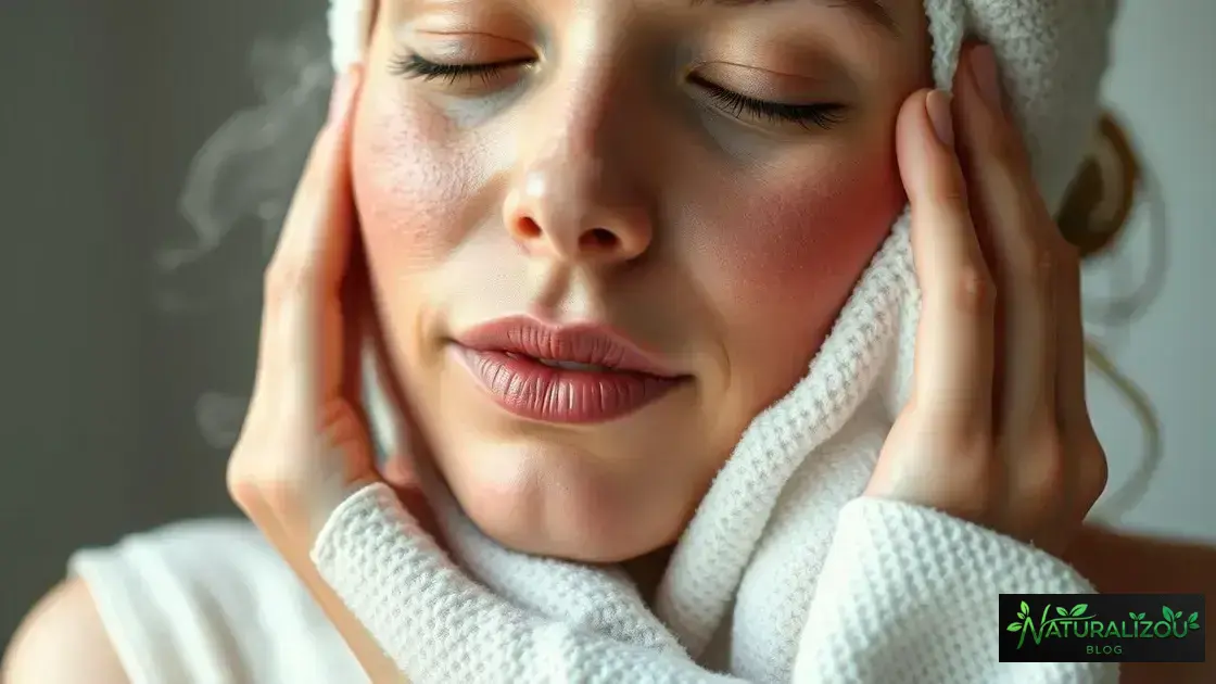 Como a toalha quente age na pele Como a toalha quente age na pele