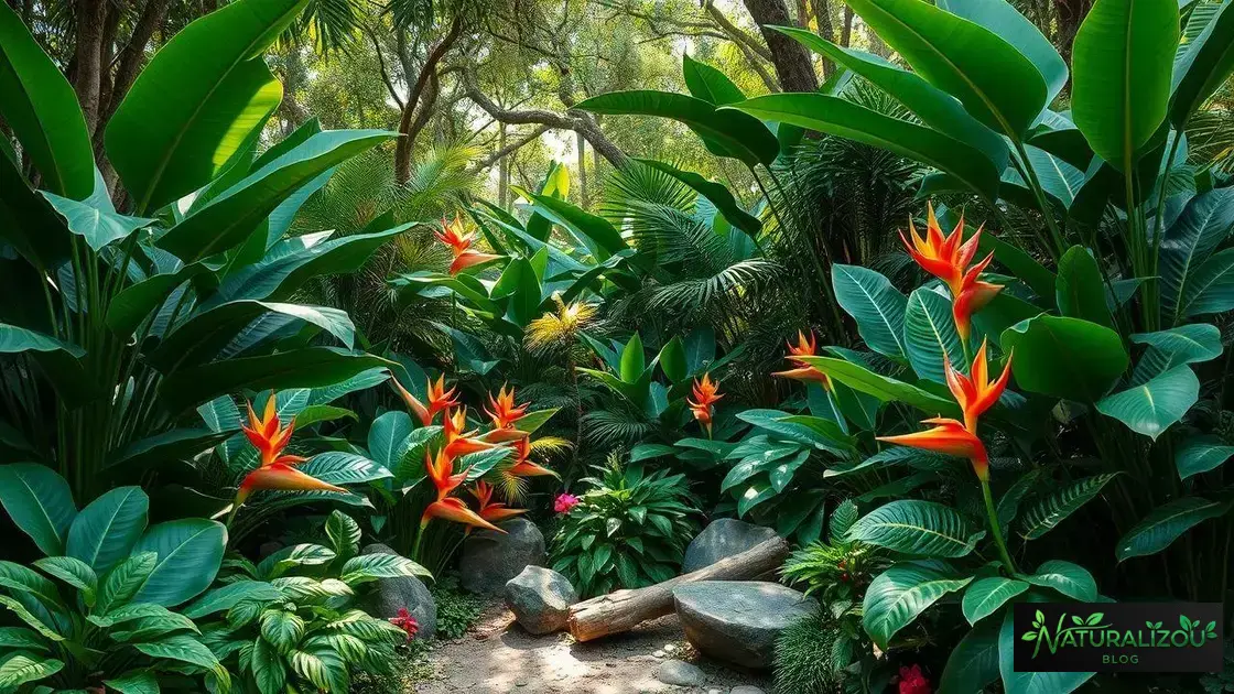 Como combinar plantas para um jardim tropical harmônico Como combinar plantas para um jardim tropical harmônico