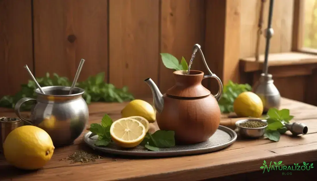 como preparar mate leao para potencializar o sabor