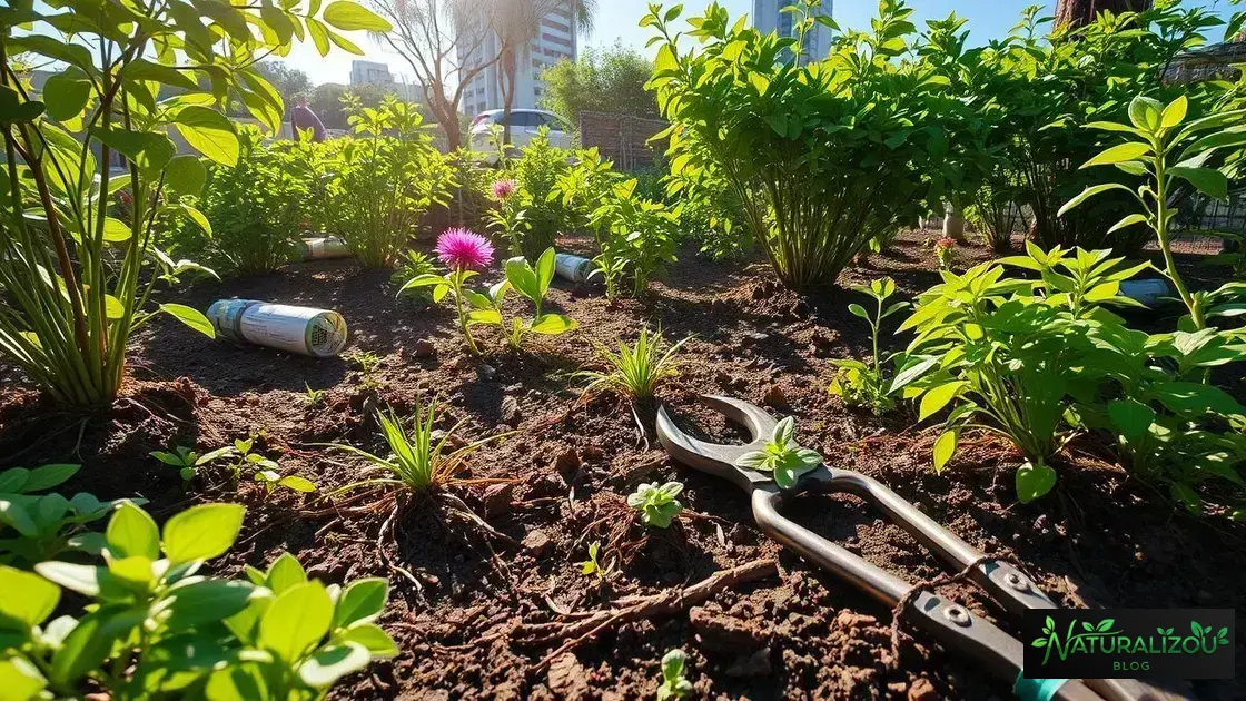 Cuidados básicos para manter plantas nativas em jardins urbanos