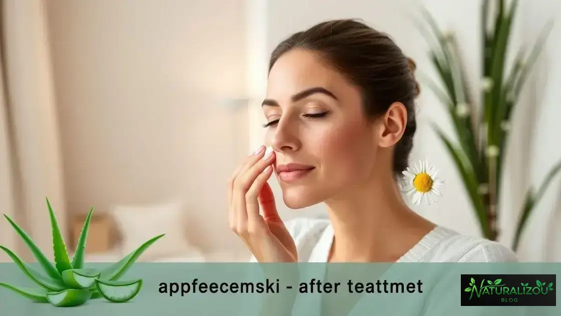 Cuidados extras para peles sensíveis após o tratamento