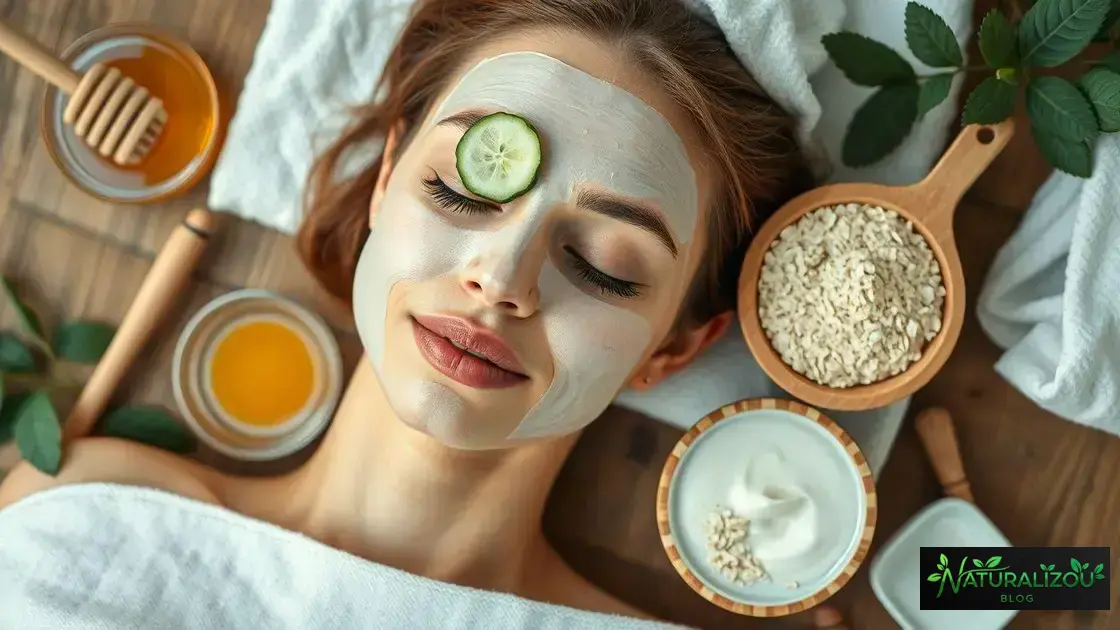 dicas para potencializar sua máscara facial com pepino