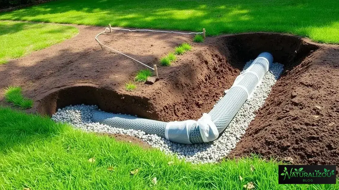 Passo a passo para instalar o sistema de drenagem francês