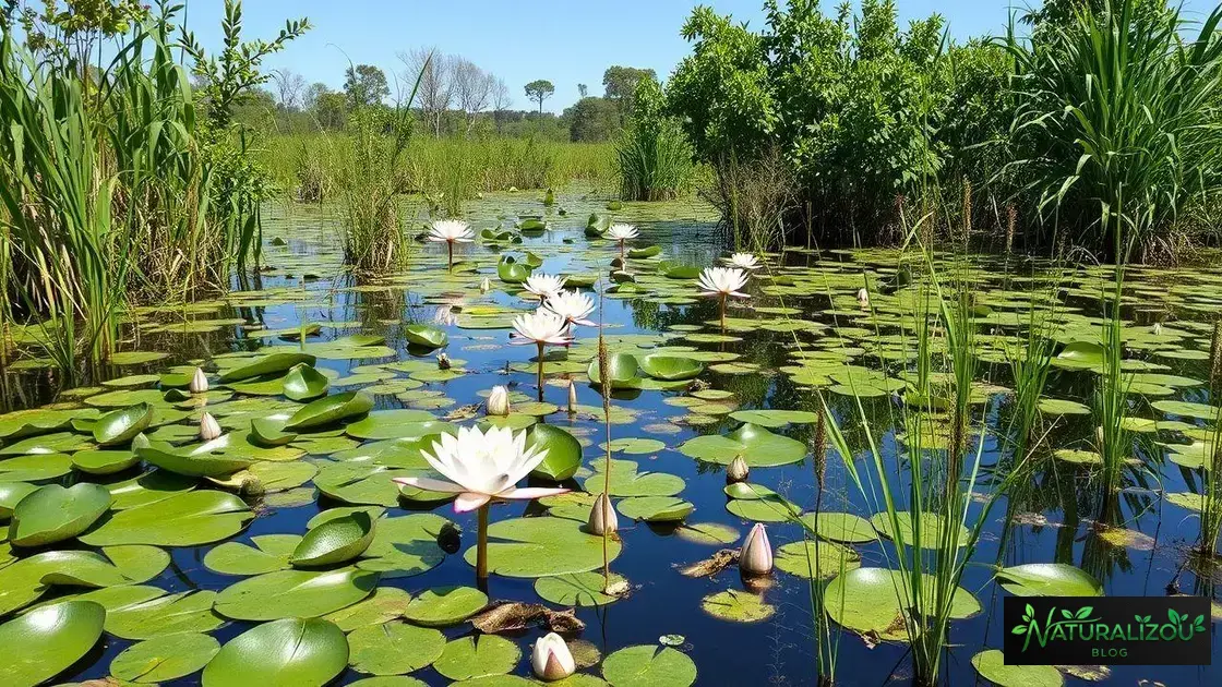 Principais espécies nativas indicadas para o paisagismo aquático