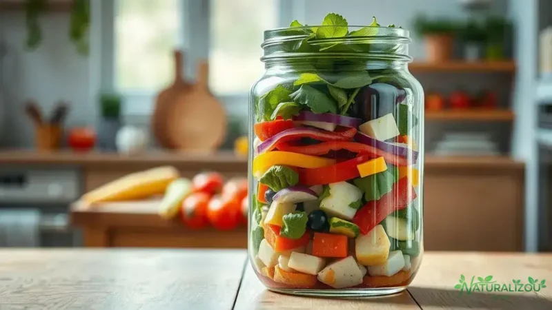 salada no pote: veja como montar de forma prática e saborosa