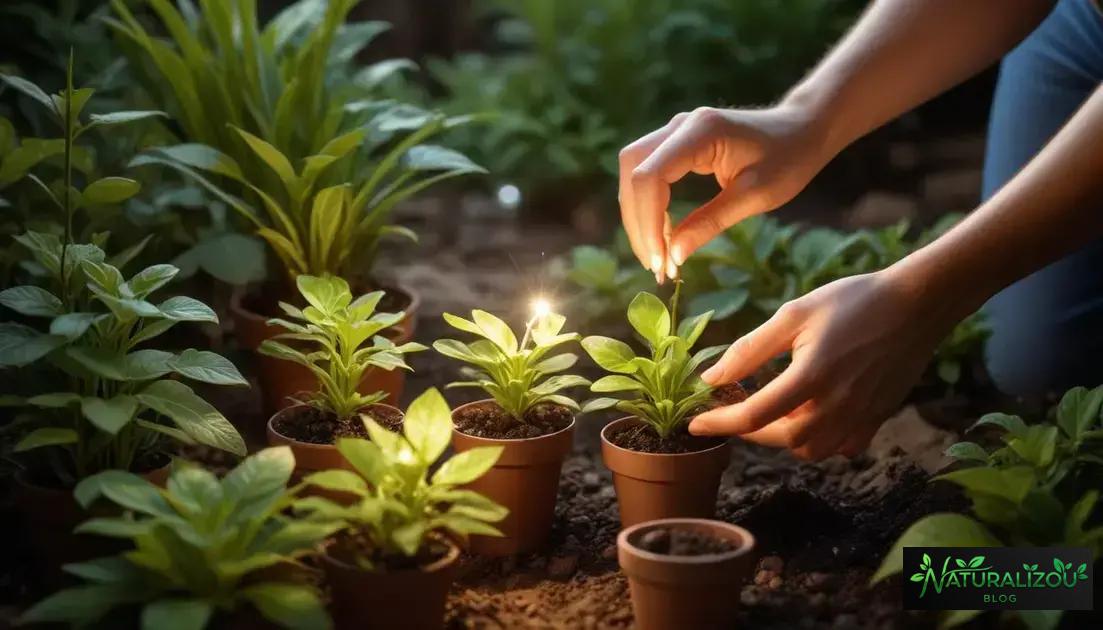 Técnicas de plantio e propagação