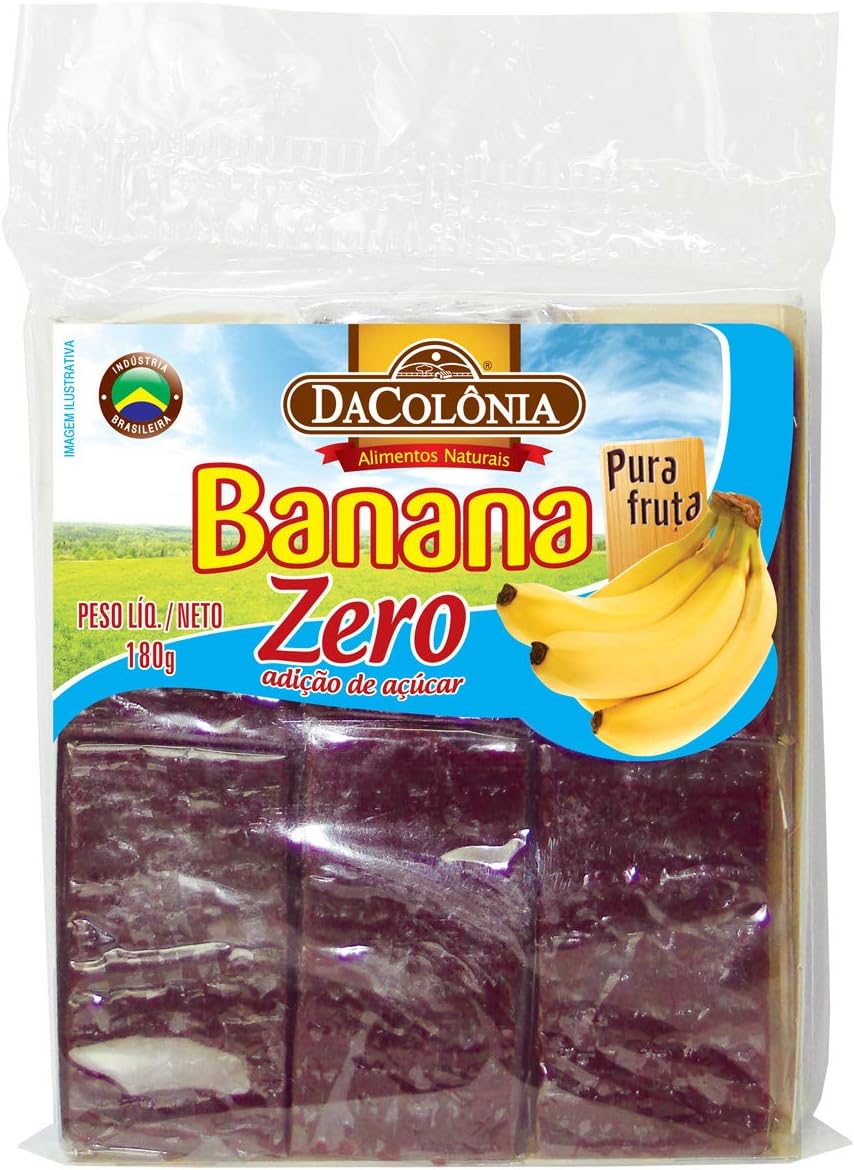 DaColônia Banana Zero Cartela 180G Dacolonia DaColônia Banana Zero Cartela 180G Dacolonia