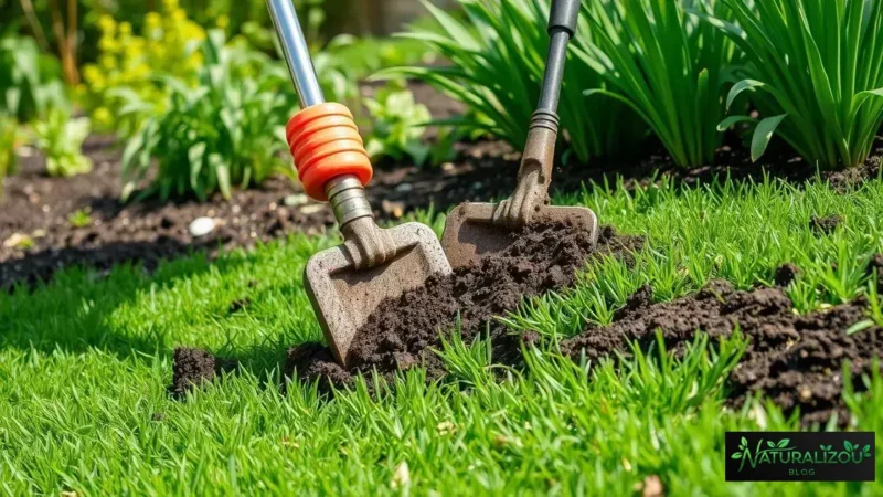 aeração e descompactação de gramados: segredos para um verde intenso