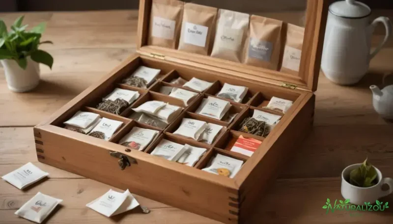 caixa para chá: organize seu espaço com charme e praticidade