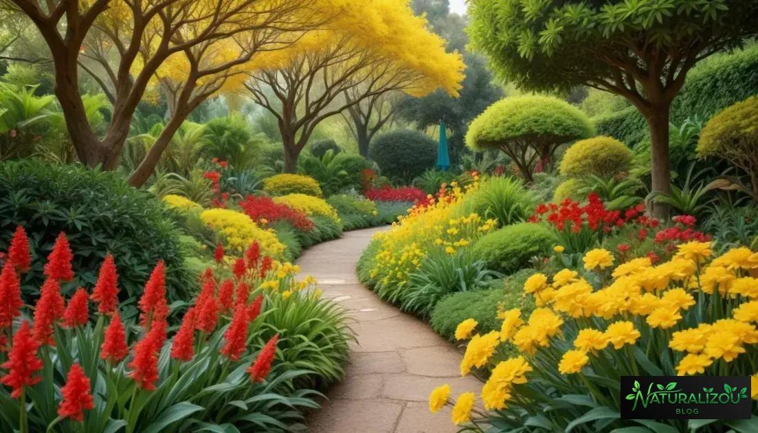 Como combinar flores amarelas com outras cores no jardim