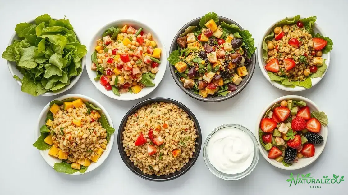 como combinar o molho com diferentes tipos de saladas