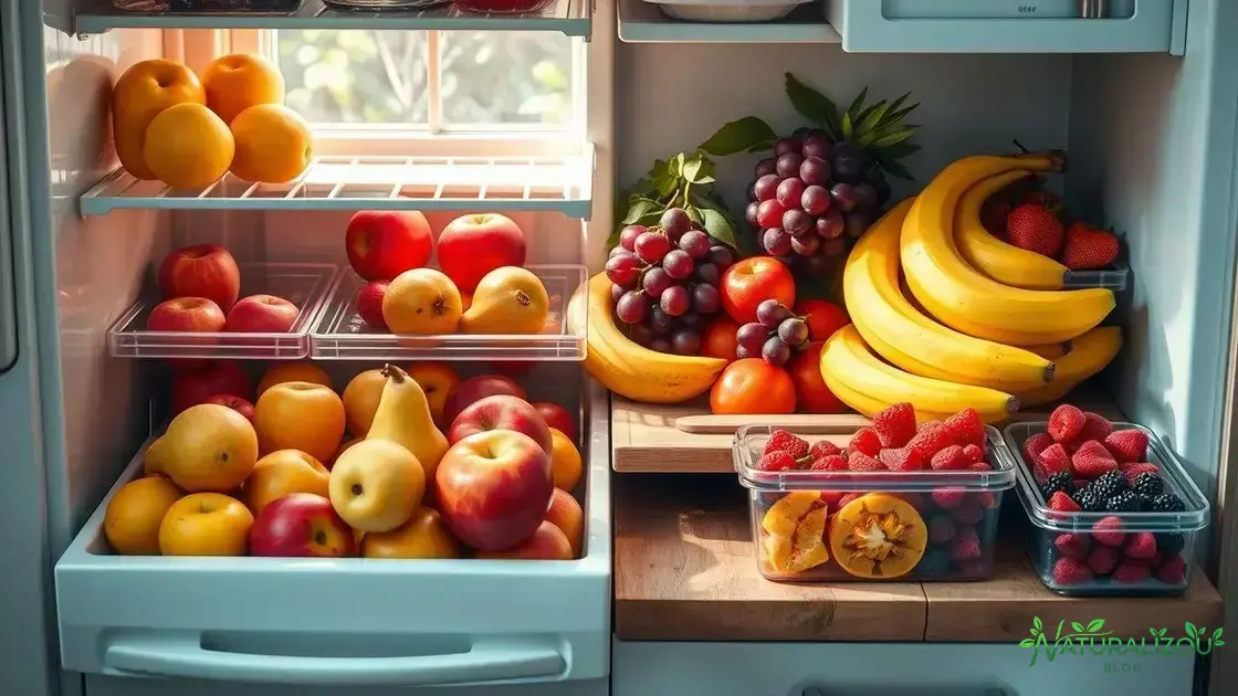 como conservar frutas da estação corretamente