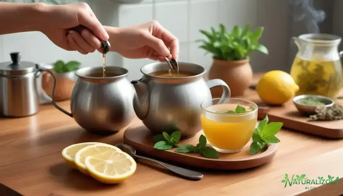 como preparar o chá mate leão corretamente