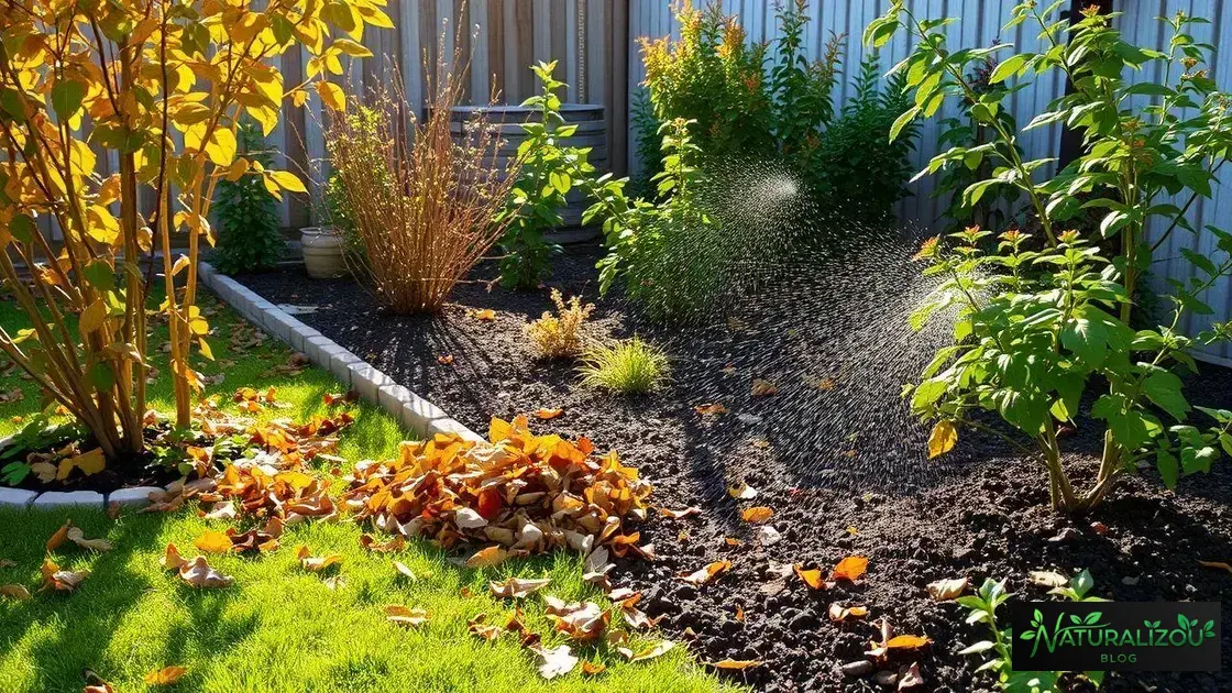 cuidados essenciais na jardinagem de outono