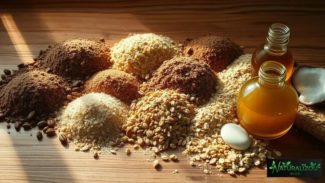 Ingredientes comuns da cozinha que funcionam como esfoliantes Ingredientes comuns da cozinha que funcionam como esfoliantes