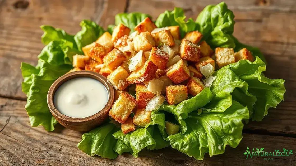 ingredientes essenciais para uma salada caesar perfeita ingredientes essenciais para uma salada caesar perfeita