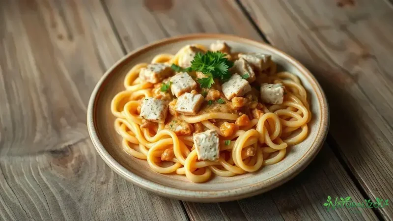 macarrão com atum e creme de leite: receita rápida e saborosa para o dia a dia