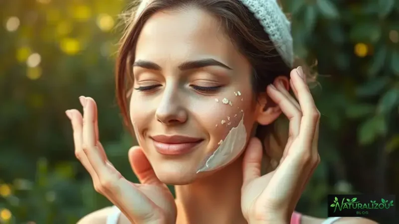 Máscara de Aveia: Rejuvenescimento Natural e Alívio para Queimaduras Solares