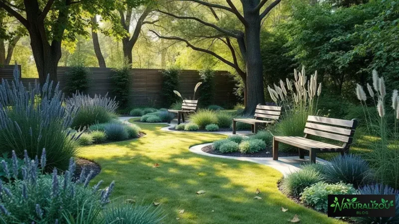 paisagismo para jardins de baixa manutenção para idosos: cuidados fáceis e práticos