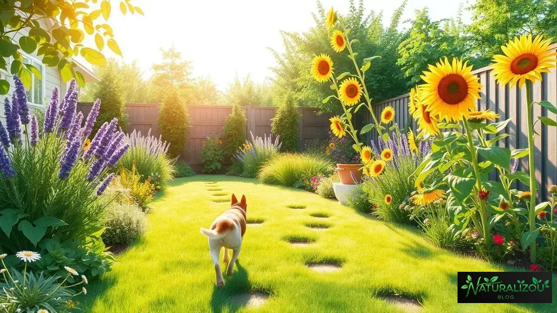 Plantas amigas dos cães: segurança e beleza no jardim