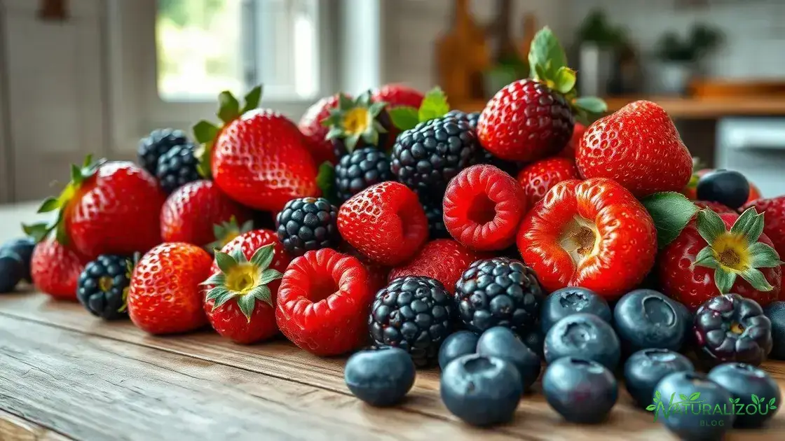 principais tipos de frutas vermelhas para consumir