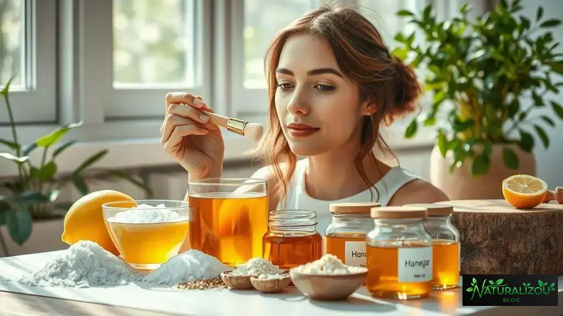 Produtos caseiros para desobstruir os poros com segurança Produtos caseiros para desobstruir os poros com segurança