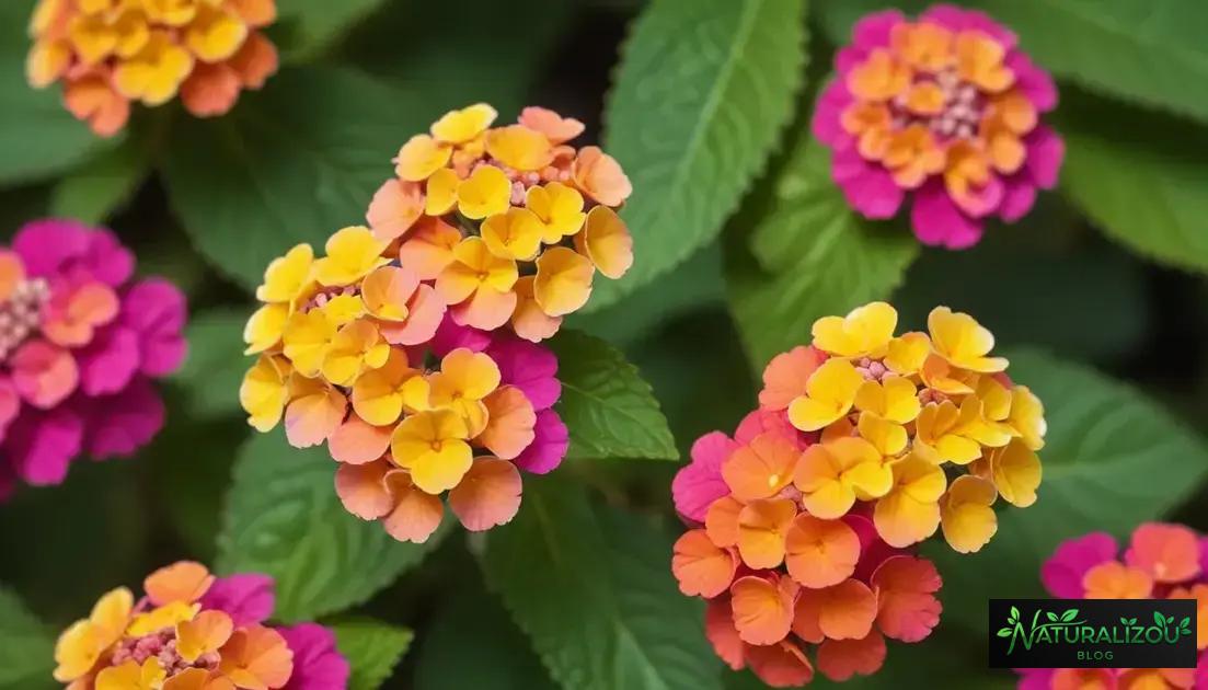 Tipos principais da lantana e suas diferenças