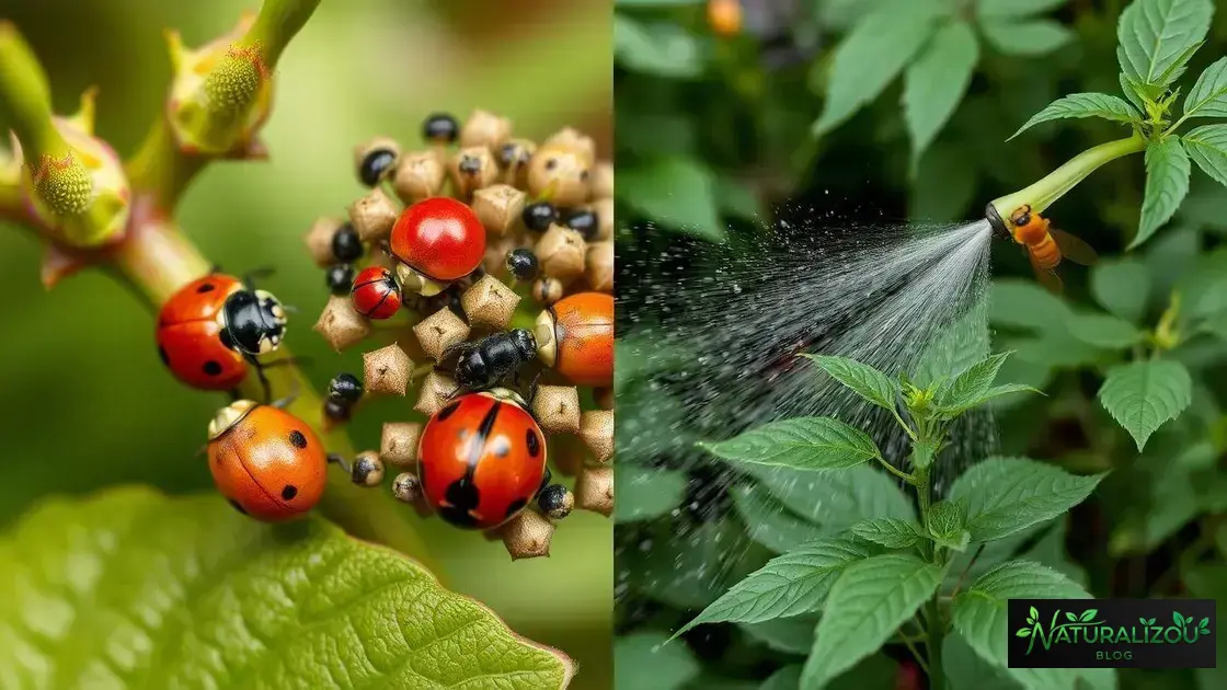 Vantagens do controle biológico sobre métodos químicos
